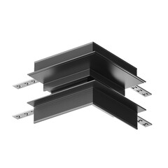 Угловой коннектор внешний S35 встраиваемый черный Technical TRA004OCL-22B, фото 