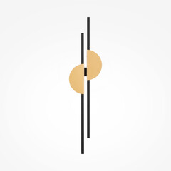 Настенный светильник (бра) Maytoni MOD179WL-L22BS4K1, фото 