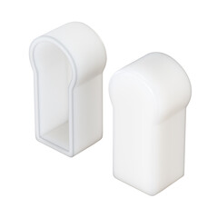 Заглушка для гибкого неона 17x8мм 2 шт. Led Strip 20053, фото 