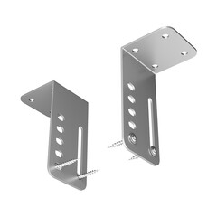 Уголок монтажный регулируемый для профилей, 2 шт Technical TRA034ICL-SC-42S, фото 