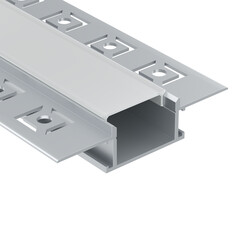 Алюминиевый профиль скрытого монтажа 61x14 Led Strip ALM011S-2M, фото 