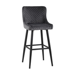 Ститч велюр серый, обивка из мебельной велюровой ткани, фото 