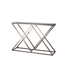 ИНСИГНИЯ 115*30 темный хром стекло smoke, фото 