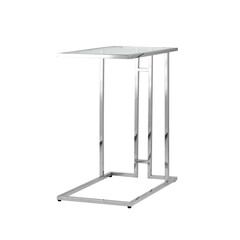 Бостон 50*32 каркас из нержавеющей стали серебро стекло прозрачное, фото 