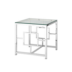 55*55 БРУКЛИН серебро, каркас нержавеющая сталь, фото 