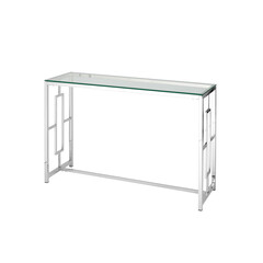 БРУКЛИН 120*40 серебро, каркас нержавеющая сталь, фото 