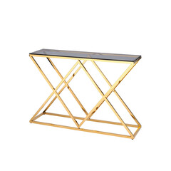 ИНСИГНИЯ 115*30 золото стекло smoke, каркас нержавеющая сталь, фото 