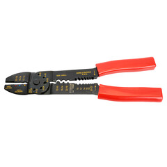WSC-008 Пресс клещи многофункциональные: обрезка, обжим, снятие изоляции (от 0,75 до 6 мм2), фото 