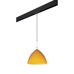 PRO810033 Светильник д/1-фазн трека AGOLA 1х40W E14 ХРОМ/ЯНТАРЬ/ЧЕРНЫЙ (810033+595007), фото 