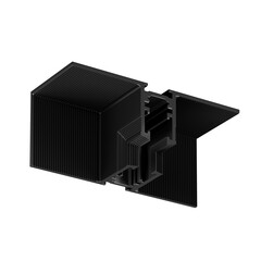 Коннектор угловой внутренний встраиваемый под ГКЛ 9,5 мм Maytoni Levity TRA184ICL-12B, фото 