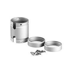 Коннектор соединительный для сращивания Nemo D25 серебро Led Strip 20322, фото 