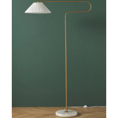 Золотая напольная лампа “Харриет” LouvreHome LHLFL050348SWL, фото 