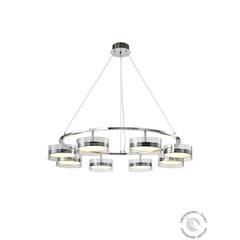 Люстра ZORTES DONUT ZRS.1802.08 Мощность-96Вт Тип лампы: Встроенный  Встроенный LED, фото 