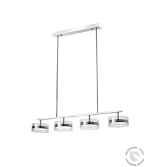 Люстра ZORTES DONUT ZRS.1802.04 Мощность-48Вт Тип лампы: Встроенный  Встроенный LED, фото 