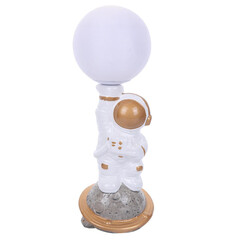 8207/1T MODERNI LN25 000 белый, керамика/пластик Настольная лампа Е14 1*40W 220V ATLAS, фото 