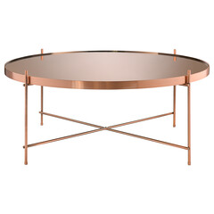 Столик josen, D85 см, розовый/медный Bergenson bjorn TAI-JS-TBL-MTMR-PNK-84, фото 