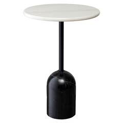 Столик кофейный rune, D40 см, мрамор/черный Bergenson bjorn MZTBL_CMRBBLK_40, фото 