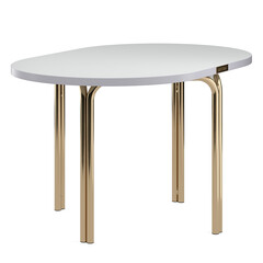 Столик кофейный ror, 75х50 см, латунь/серый Latitude RORTBL_C_OBRSGRGR, фото 