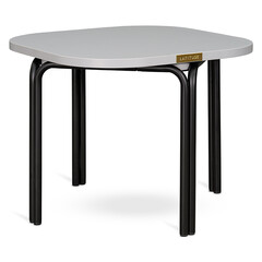 Столик кофейный ror, 50х50 см, черный/серый Latitude RORTBL_C_SQBKGRGR, фото 