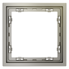 Рамка пластиковая VOLTUM S70 на 1 пост, (шелк) VLS100104, фото 