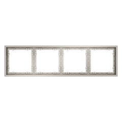 Рамка пластиковая VOLTUM S70 на 4 поста, (кашемир) VLS100403, фото 