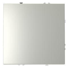 Выключатель встраиваемый VOLTUM S70 одноклавишный 10А, (сталь) VLS010105, фото 