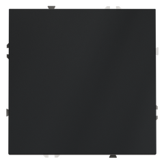 Выключатель встраиваемый VOLTUM S70 одноклавишный 10А, (графит) VLS010107, фото 