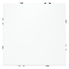 Проходной переключатель встраиваемый VOLTUM S70 одноклавишный 10А, (белый матовый) VLS010302, фото 