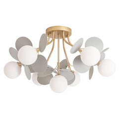 A1369PL-7GY СВЕТИЛЬНИК ПОТОЛОЧНЫЙ, фото 