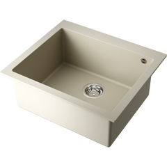 Кухонная мойка Omoikiri bosen 57-be tetogranit/ваниль 4993146, фото 