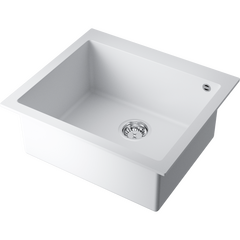 Кухонная мойка Omoikiri bosen 57-wh tetogranit/белый 4993148, фото 