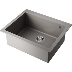 Кухонная мойка Omoikiri bosen 61-gr tetogranit/leningrad grey 4993557, фото 