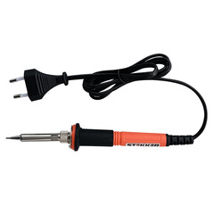 Паяльник универсальный 30W с керамич. сердечником, долговечное жало, 230В, STEKKER PLE211-30, фото 