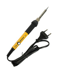 Паяльник с регулировкой температуры до450С с керам.нагревателем,60Вт,долговечное жало,230В, STEKKER PLE602-60, фото 