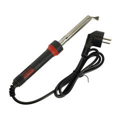 Паяльник с индикатором  80W, нихромовый нагреватель, долговечное жало, 230В STEKKER PLE301-80, фото 