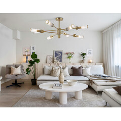 Люстра со стеклянными плафонами на штанге Ambrella Light High Light LH55162, фото 