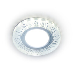 Встраиваемый точечный светильник MR16 с LED подсветкой Ambrella Light Standard Spot S217, фото 