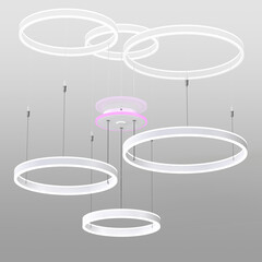 Люстра подвесная CITILUX Дуэт Смарт CL719A700, фото 