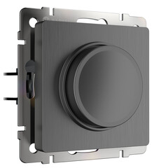 Диммер Werkel графит рифленый W1142004 4690389158513, фото 