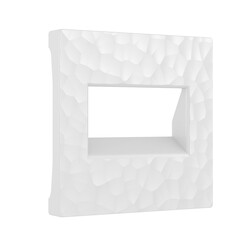 Лицевая панель Werkel Hammer для двойной розетки Еthernet RJ-45 белый W1291101 4690389163142, фото 