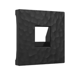 Лицевая панель Werkel Hammer для RJ-11 черный W1292008 4690389163203, фото 