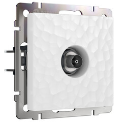 ТВ-розетка Werkel Hammer оконечная белый W1283001 4690389163067, фото 