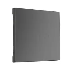 Клавиша для выключателя перекрестного Werkel графит рифленый W1119004 4690389158445, фото 