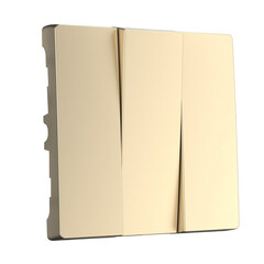 Набор клавиш для выключателя трехклавишного Werkel шампань W1139011, фото 