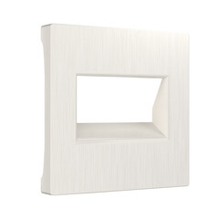 Накладка для двойной розетки Еthernet RJ-45 (перламутровый рифленый) W1191113, фото 