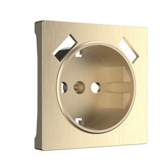 Накладка для розетки USB Werkel шампань рифленый W1179510 4690389160592, фото 