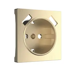 Накладка для розетки USB Werkel шампань рифленый W1179510 4690389160592, фото 