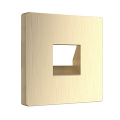 Накладка для телефонной розетки RJ11 (шампань рифленый) W1192010, фото 