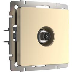 ТВ-розетка оконечная Werkel шампань W1183011 4690389157516, фото 