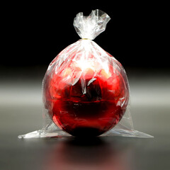 Шар на Елку Красный, Ø20 см 9022417, фото 